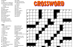 10 best large print easy crossword puzzles printable printablee 9 10 Best Large Print Easy Crossword Puzzles Printable Printablee