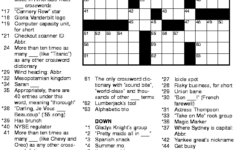95 FREE PRINTABLE CROSSWORD PUZZLES MIRROREYES PRINTABLE FREE PUZZLES