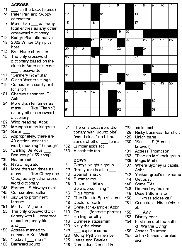 95 FREE PRINTABLE CROSSWORD PUZZLES MIRROREYES PRINTABLE FREE PUZZLES 