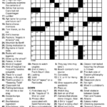 Beekeeper Crosswords Will Shortz Crossword Puzzles Printable
