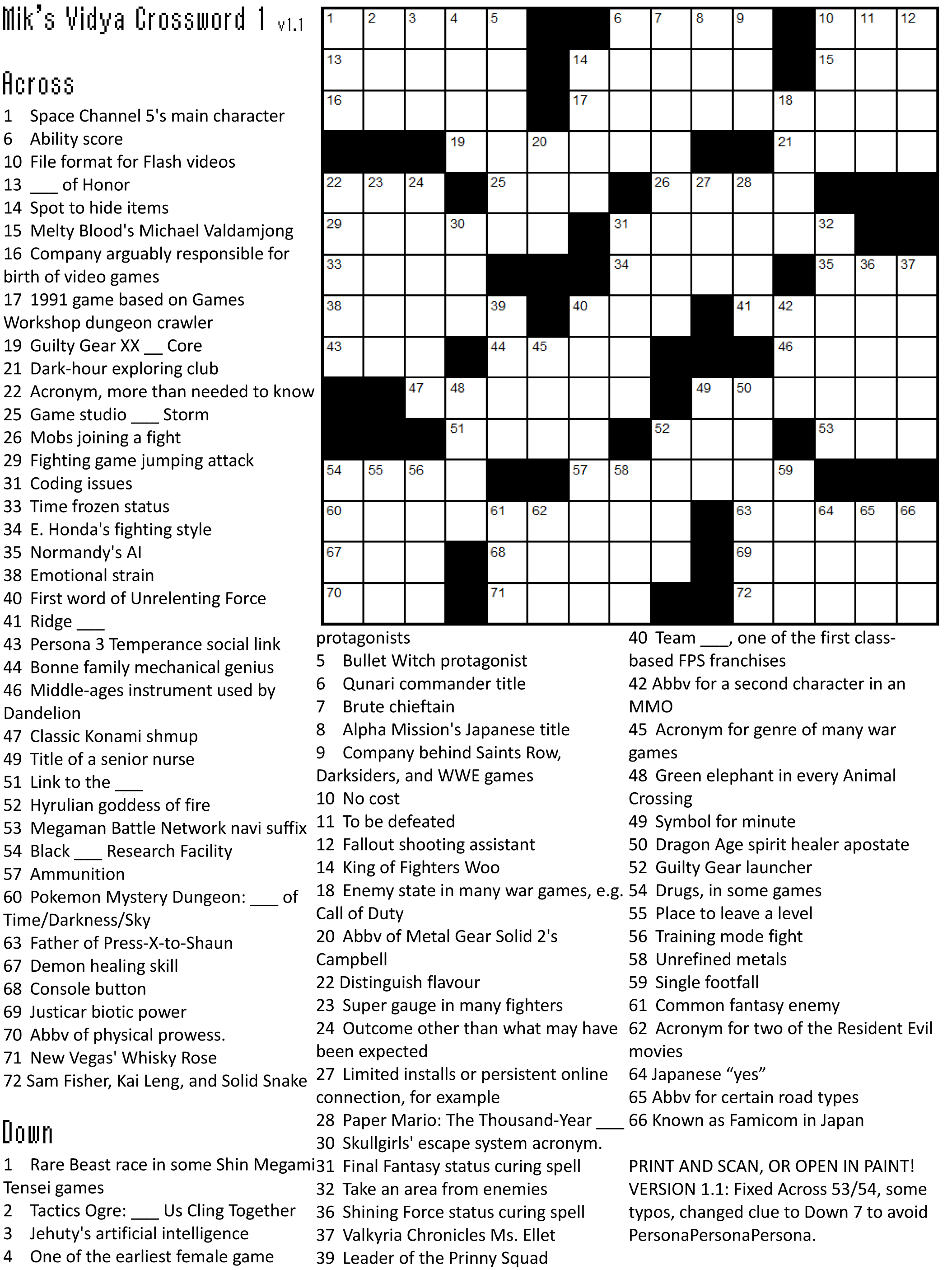 Disney Crossword Puzzles Printable For Adults Crossword Puzzle 