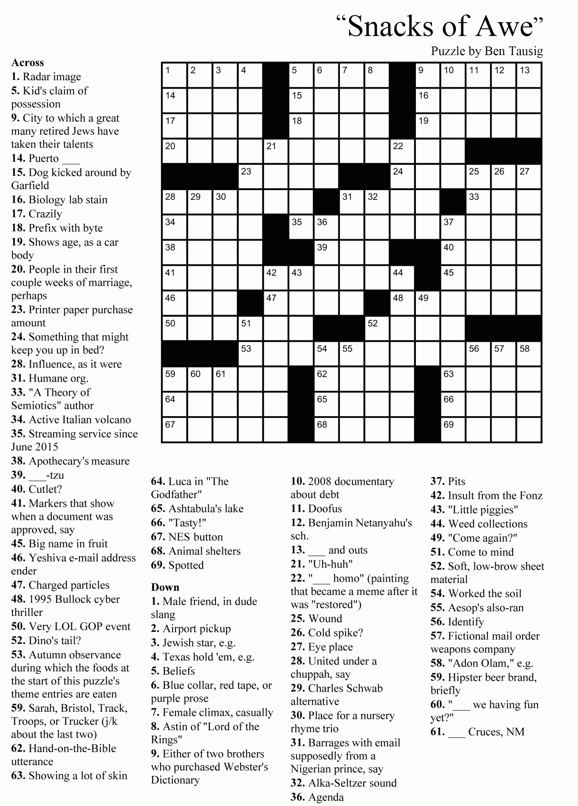 Disney Crossword Puzzles Printable For Adults You Have My Permission 