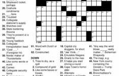 free printable crossword puzzles easy for adults my board free 6 Free Printable Crossword Puzzles Easy For Adults My Board Free