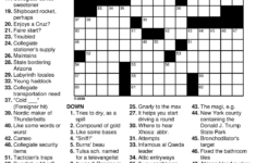 Free Printable Crossword Puzzles Medium Difficulty Pdf Printable