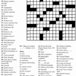Mirroreyes Crossword Printable Crossword Puzzles Online