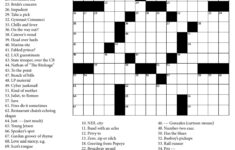 onlinecrosswords net printable daily crosswords printable template 2021 12 Onlinecrosswords Net Printable Daily Crosswords Printable Template 2021