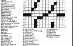 printable crossword puzzle usa today printable crossword puzzles 2 Printable Crossword Puzzle Usa Today Printable Crossword Puzzles