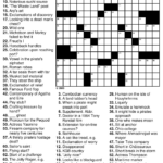 Printable Daily Crossword 2017 Printable Crossword Puzzles