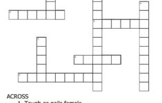 Printable Easy Crossword Puzzles For Kids 101 Activity