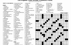 Printable Nyt Crossword Puzzles Printable Crossword Puzzles