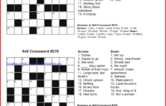 Printable Universal Crossword Puzzle Today Puzzles And Crosswords The