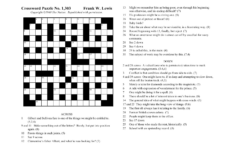Printable Wall Street Journal Crossword Puzzle Printable Crossword