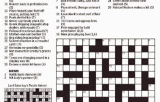 Printable Wsj Crossword Printable Crossword Puzzles