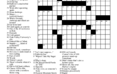 The Nation Cryptic Crossword Forum Wall Street Journal Hint Grid