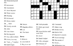 very easy printable crossword puzzles printable crossword puzzles Very Easy Printable Crossword Puzzles Printable Crossword Puzzles