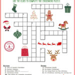 23 Christmas Activity Printables For Kids Within Children&#039;s Christmas Crossword Puzzles Print