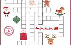 23 Christmas Activity Printables For Kids within Children&amp;#039;s Christmas Crossword Puzzles Print