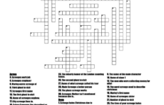 A Christmas Carol Crossword - Wordmint inside Christmas Carol Role Crossword Puzzles
