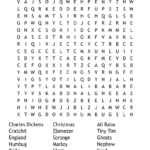 A Christmas Carol: Scrooge And Marley Crossword   Wordmint Regarding Christmas Carol Scrooge And Marley Crossword Puzzles