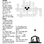 Advent/Christmas Crossword   Wordmint Pertaining To Christmas Story Best Lines Crossword Puzzles Answers