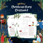 Bible Based Christmas Crossword, Crossword With Answers, Printable Regarding Christmas Story Crossword Puzzles Maker