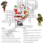 Christmas Carols And Songs Crossword   Esl Worksheetenglishchris Throughout Christmas Carol Literary Crossword Puzzles