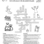 Christmas Crossword Puzzle • Beeloo Printable Crafts And Throughout 5th Grade Christmas Crossword Puzzles