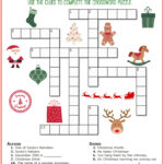 Christmas Holiday Indem Fill In Crossword Throughout Children'S Crossword Puzzles Christmas