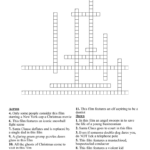 Christmas Movies Crossword Puzzle   Wordmint With Christmas Carol Father Crossword Puzzles Answers