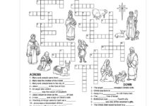 Christmas Story Crossword Puzzle - Printable regarding Children&amp;#039;s Christmas Crossword Puzzles Print
