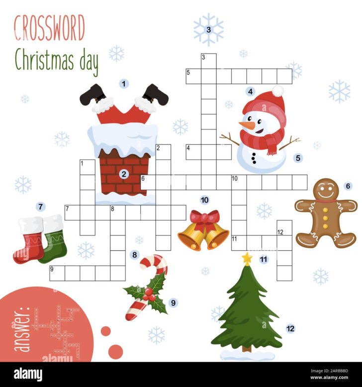 Children’s Crossword Puzzles Christmas