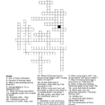 Holiday Cross Word   Wordmint Intended For Brown Christmas Crossword Puzzles