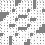 La Times Crossword 16 Feb 23, Thursday   Laxcrossword Throughout AJC Christmas Crossword Puzzles