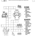 Nativity Themed Crossword Puzzles • Beeloo Printable Crafts And Within 2Nd Grade Christmas Crossword Puzzles