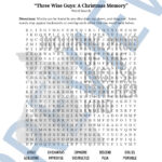 Three Wise Guys, A Christmas Storysandra Cisneros Vocabulary In Christmas Memory Crossword Puzzles Answers