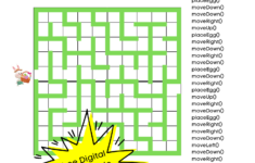 Easter Bunny Egg Hunt Coding For Kids – Our Family Code within ABCya Easter Crossword Puzzles