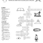 Easter Crossword Puzzle • Beeloo Printable Crafts And Activities Inside Easter Crossword Puzzles Gif