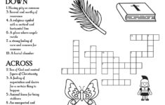 Easter Crossword Puzzle • Beeloo Printable Crafts And Activities intended for Easter Crossword Puzzles For 2Nd Grade