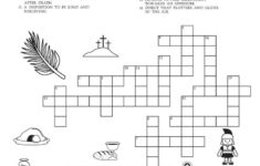 Easter Crossword Puzzle with regard to Easter Crossword Puzzles 4th Grade