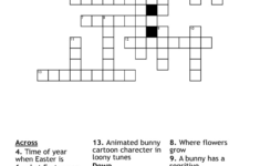 Easter Crossword Puzzle - Wordmint intended for Like Easter Eggs Crossword Puzzles Clue