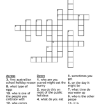 Easter Crossword   Wordmint Throughout Easter Holiday Crossword Puzzles