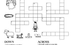 Easter-Themed Crossword Puzzles • Beeloo Printable Crafts And inside Easter Crossword Puzzles For 2Nd Grade