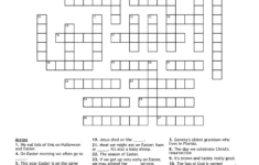 Happy Easter Crossword - Wordmint intended for Happy Easter Crossword Puzzles