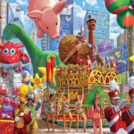 1000 Piece Jigsaw Puzzle   Thanksgiving Parade – White Mountain Pertaining To White Mountain Thanksgiving Puzzles