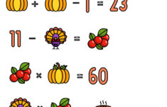 12 Thanksgiving Math Activities For Grades 1-8 — Mashup Math regarding Math Puzzles Thanksgiving