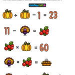 12 Thanksgiving Math Activities For Grades 1 8 — Mashup Math With Thanksgiving Math Puzzles