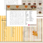 23 Free Printable Thanksgiving Games With Thanksgiving Quiz Puzzle