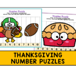 50+ Fun Thanksgiving Number Puzzles 1 20 For Preschool And Pertaining To Thanksgiving Number Puzzle