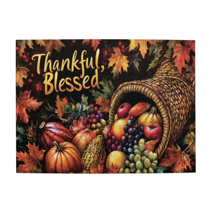 Thanksgiving Puzzles 500 Pieces