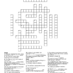 Chemistry & Thanksgiving Terminology Crossword   Wordmint With Thanksgiving Element Puzzle